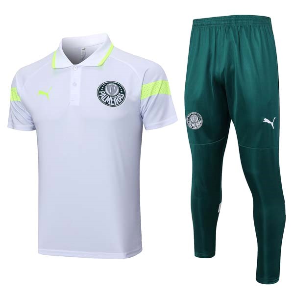 Polo Palmeiras Conjunto Completo 2023/2024 Blanco Verde